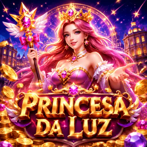 Princesa estelar entre nuvens na slot Starlight Princess